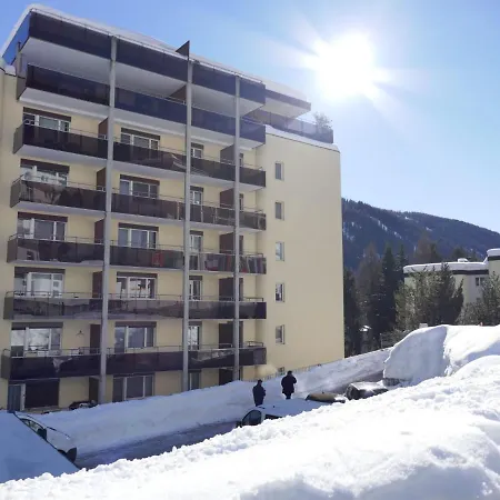 公寓 Allod Park Haus C 701 By Interhome 达沃斯