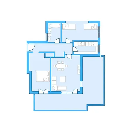 Allod Park Haus C 701 By Interhome アパート *